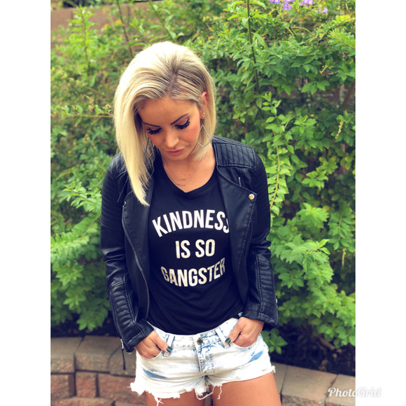 SGC Kindness is so Gangster Muscle Tank - Picture 1 of 2